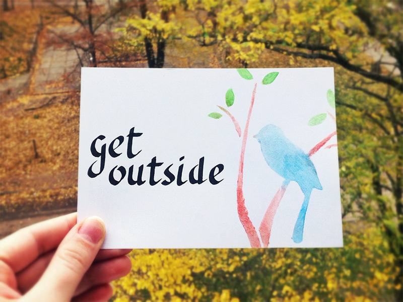 Get outside